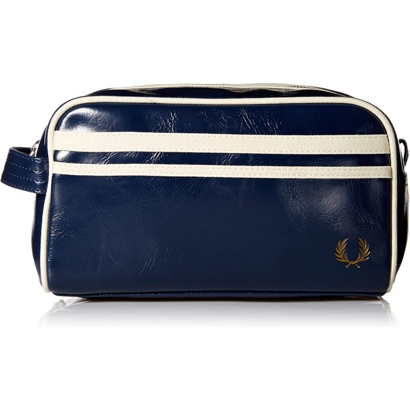 Fred Perry Ανδρικό Νεσεσέρ Classic Travel Kit Bag L8300-635 Μπλε