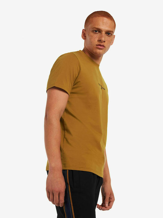 Fred Perry Ανδρική Μπλούζα Embroidered TShirt M2706644 Καφέ