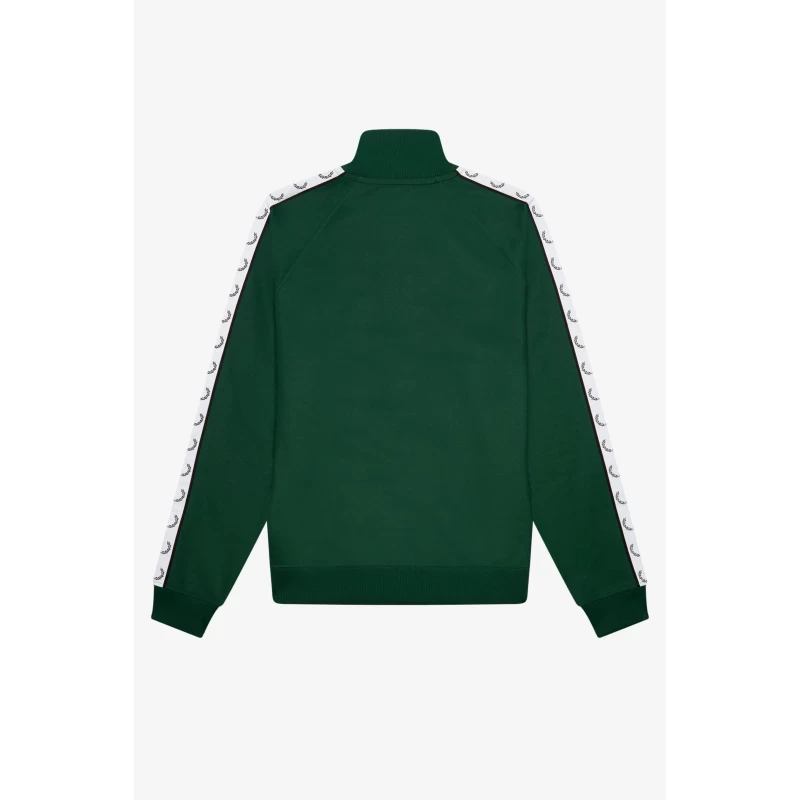 Fred Perry Ανδρική Ζακέτα Taped Track Jacket J4620-426 Πράσινο