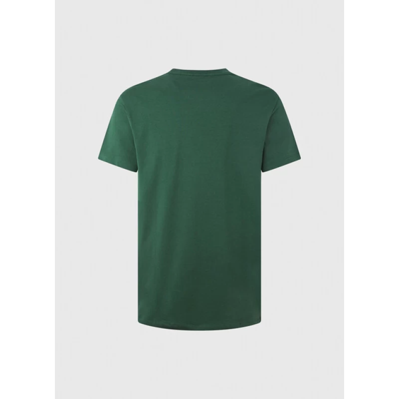 Pepe Jeans Ανδρικό T-shirt Original Stretch PM508210-682 Πράσινο