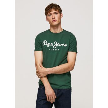 Pepe Jeans Ανδρικό T-shirt Original Stretch PM508210-682 Πράσινο