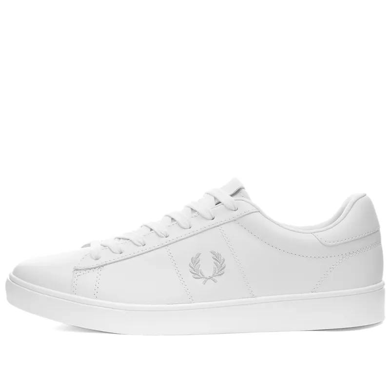 Fred Perry Ανδρικό Δερμάτινο Sneaker Spencer Leather B4334-200 Λευκό