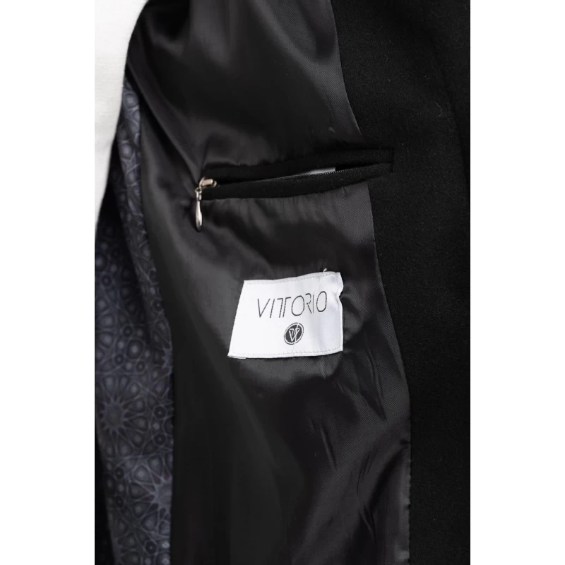 Vittorio Ανδρικό Παλτό 400-2223-Monti Black