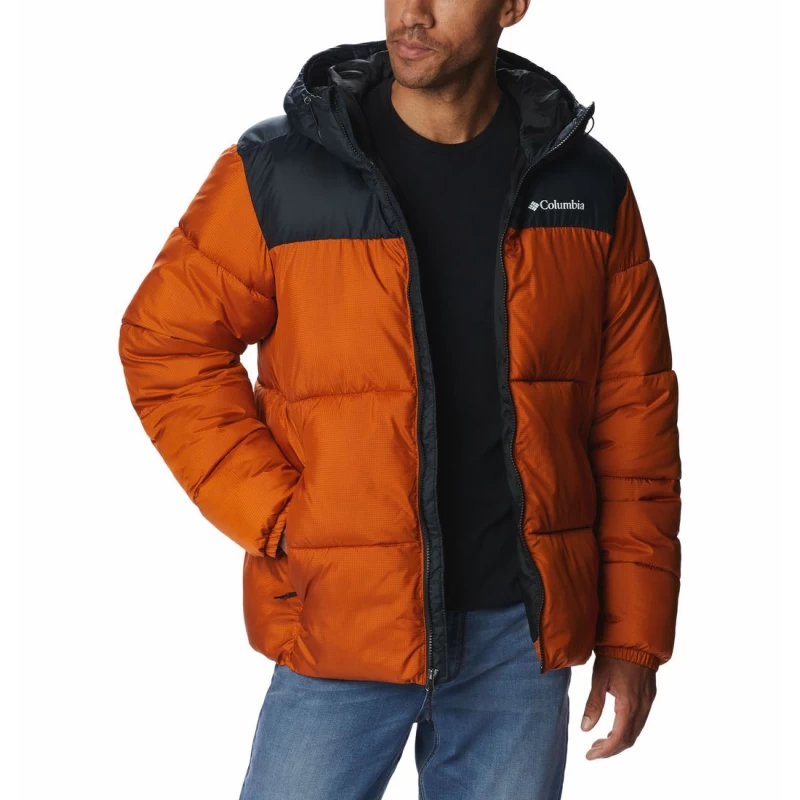 Columbia Ανδρικό Μπουφάν Puffect™ Hooded Jacket 2008413-858 Warm Copper Πορτοκαλί