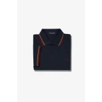 Fred Perry Ανδρική Μπλούζα Twin Tipped Polo M3600-Q72 Μπλε