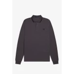 Fred Perry Polo Μακρυμάνικο Ανδρικό The Fred Perry Shirt M3636-Q73 Γκρι