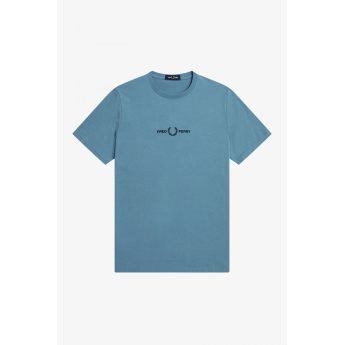 Fred Perry Ανδρική Μπλούζα Embroidered T-Shirt M4580-N11 Ραφ