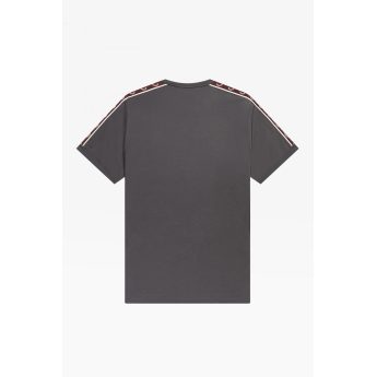 Fred Perry Ανδρικό Contrast Taped Ringer T-Shirt M4613-R20 Γκρι
