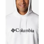 Columbia Ανδρικό Φούτερ με Κουκούλα CSC Basic Logo™ II Hoodie 1681664-106 Λευκό