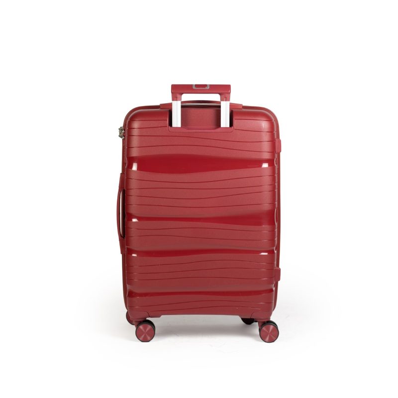 Βαλίτσα trolley Cardinal (PP) μεσαία/μεγάλη 2014/60/70 cm μπορντό