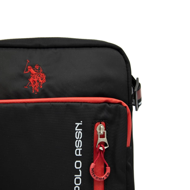 US. Polo Assn. Ανδρικό Τσαντάκι Ώμου Bozeman Crossbody BIUB65682MIA000 Μαύρο