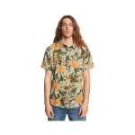 QUIKSILVER Ανδρικό Κοντομάνικο Πουκάμισο Floral EQYWT04476-GPH6 Χακί