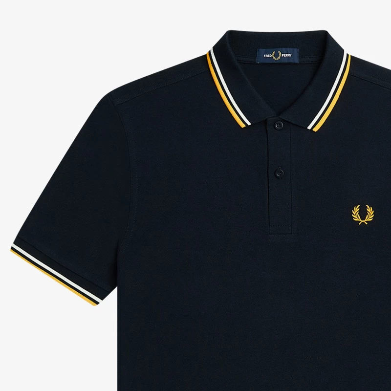Fred Perry Twin Tipped Polo Heren 5 2302081036 tobros.gr