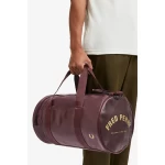 Fred Perry Ανδρική Τσάντα Slide Tonal PU Barrel Bag L7223 -122 Μπορντό