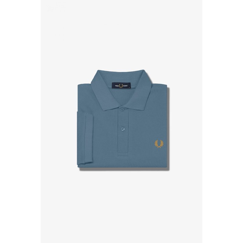 Ανδρικό Polo Plain Fred Perry Shirt M6000-N11 Σιέλ