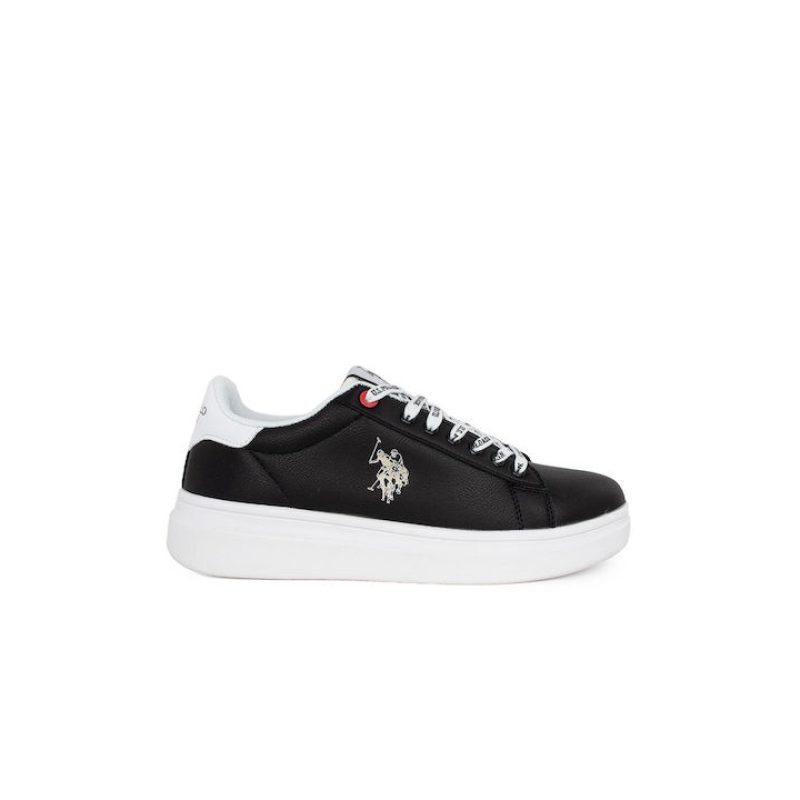 U.S. Polo Assn. CODY001-BLK-WHI01 Ανδρικά Sneakers Μαύρα