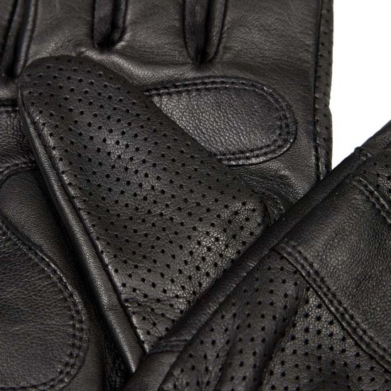 fredperry perforatedleathergloves black 27444 07 rs tobros.gr