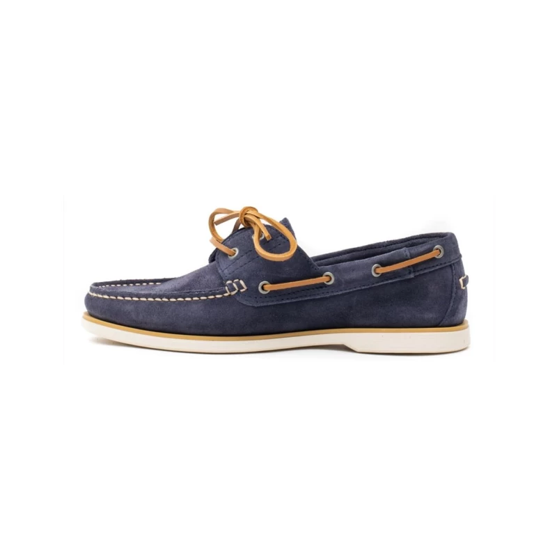 Lumberjack Δερμάτινα Ανδρικά Boat Shoes Suede SM07804005A04-CC010 Μπλε