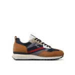 Pepe Jeans Ανδρικά Sneakers Foster Man Print SS23-859 Καφέ