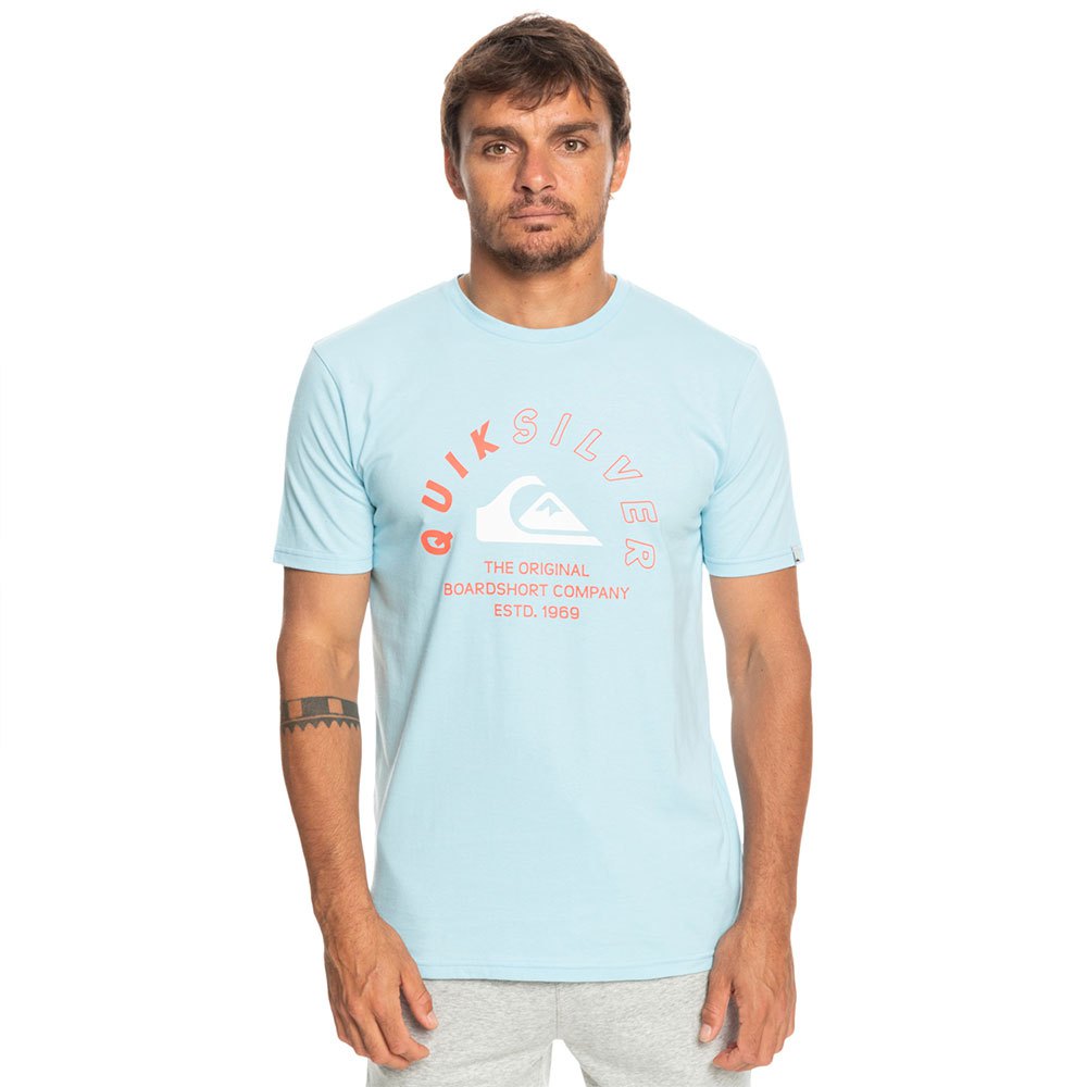 Quiksilver Mixed Signals Ss Ανδρικό T-Shirt EQYZT07276-BGC0 Σιέλ