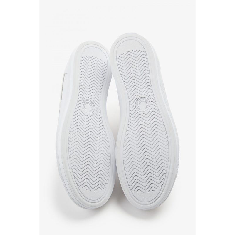 Fred Perry Ανδρικό Δερμάτινο Sneaker Baseline Leather B4330-200 Λευκό