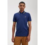 Fred Perry Ανδρική Μπλούζα Twin Tipped Polo M3600-R76 Μπλε