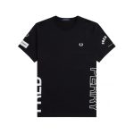 Fred Perry Ανδρικό T-shirt Bold Branding M5623-102 Μαύρο