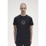 Fred Perry Ανδρική Μπλούζα Circle Branding T-Shirt M5630-102 Μαύρο