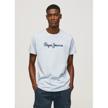 Pepe Jeans Eggo Ανδρική Μπλούζα T-Shirt PM508208-504 Γαλάζιο