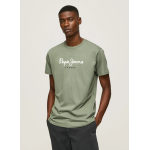 Pepe Jeans Eggo Ανδρική Μπλούζα T-Shirt PM508208-674 Πράσινο