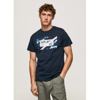 Pepe Jeans Rederick Ανδρικό T-shirt PM508685-594 Μπλέ