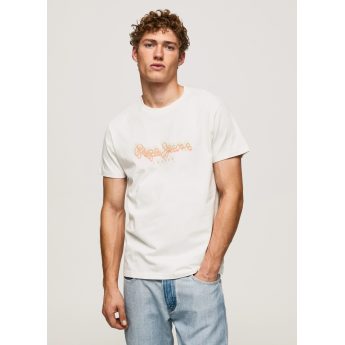 Pepe Jeans Richme Ανδρικό T-shirt PM508697-803 Off White