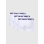 Pepe Jeans 3Pack Strechy Cotton Boxers PMU10975-800 Λευκό