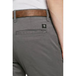 Tom Tailor Ανδρικό Παντελόνι Slim Chino With Belt 1008253-10952 Γκρι