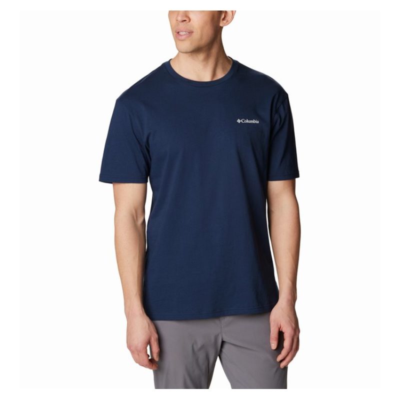Columbia Ανδρική Μπλούζα North Cascades™ Short Sleeve Tee 1834041A-457 Μπλε