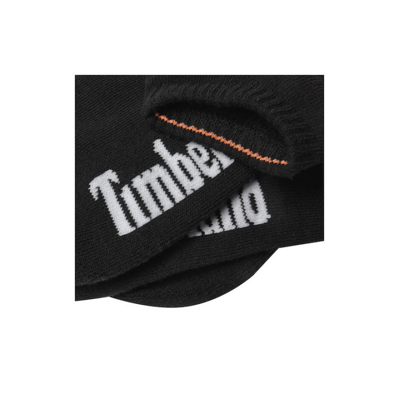 Timberland Ανδρικές Κάλτσες 3Pack Stratham Core Sport No-Show TB0A1X81001 Μαύρο