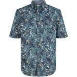 Tom Tailor Ανδρικό Κοντομάνικο Πουκάμισο Comfort Printed Shirt 1034896-31270 Mπλε