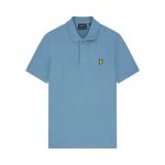 Lyle and Scott Ανδρικό Plain Polo Shirt SP400VOG-W825 Μπλε