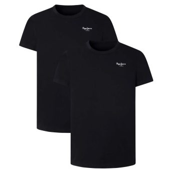 Pepe Jeans Ανδρικό T-Shirt 2Pack PMU10976-999 Μαύρο