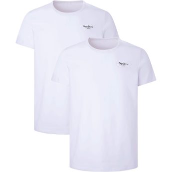 Pepe Jeans Ανδρικό T-Shirt 2Pack PMU10976-800 Λευκό