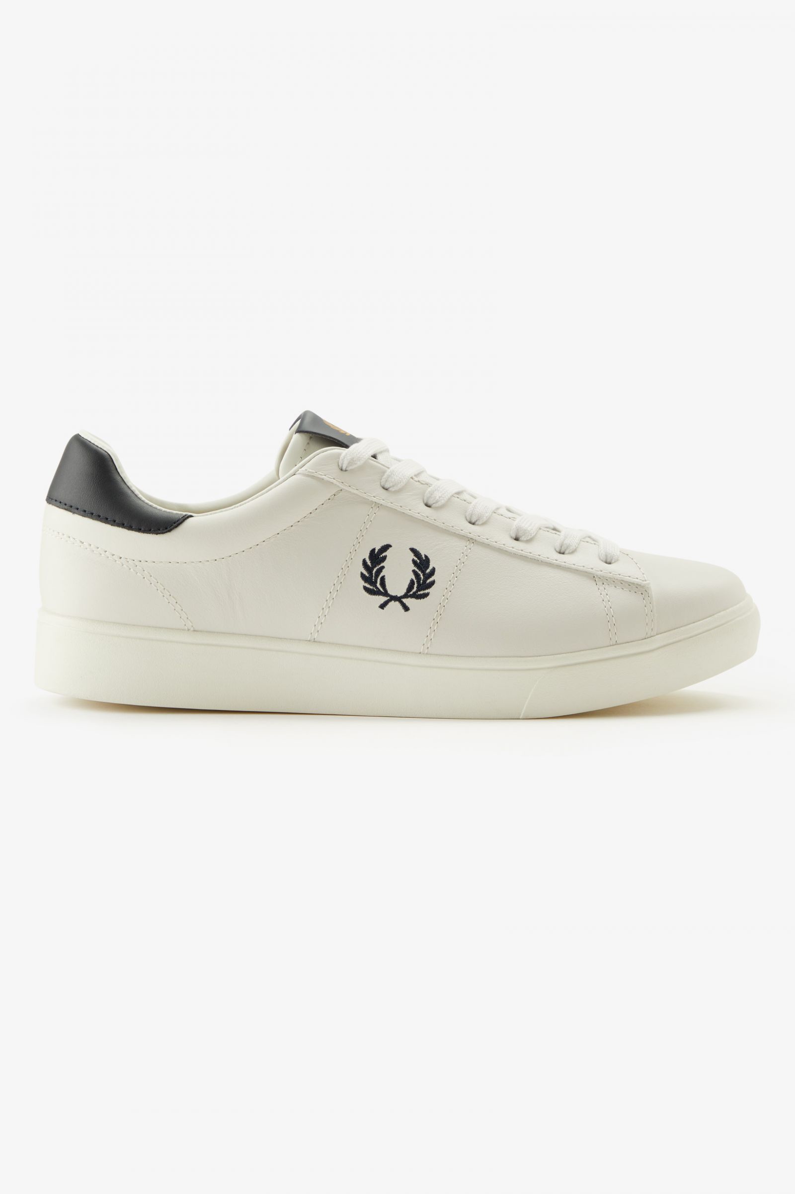 Fred Perry Ανδρικό Δερμάτινο Sneaker Spencer Leather B4334-254 Λευκό ...