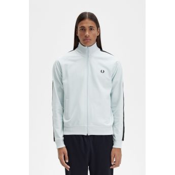 Fred Perry Ανδρική Ζακέτα Tonal Taped Track Jacket J5565-S22 Σιέλ