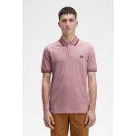 Fred Perry Ανδρική Μπλούζα Twin Tipped Polo M3600-R69 Ροζ