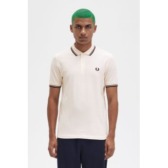 Fred Perry Ανδρική Μπλούζα Twin Tipped Polo M3600-R33 Ροζ