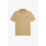 Fred Perry Ανδρική Μπλούζα Twin Tipped Polo M3600-R72 Μπεζ