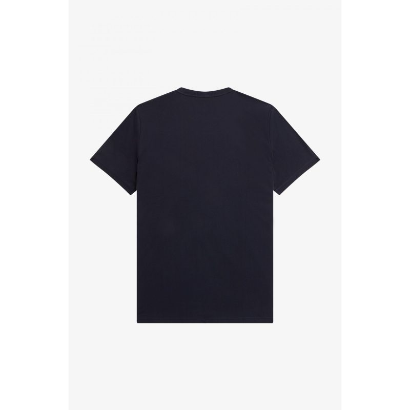 Fred Perry Ανδρικό Laurel Wreath Graphic T-shirt M5632-248 Μπλε