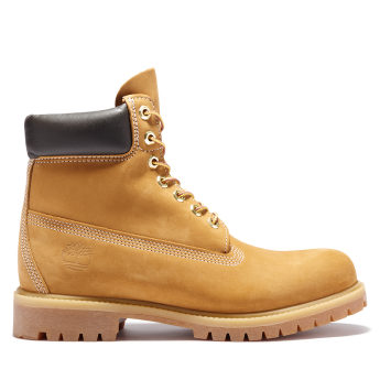 Timberland Ανδρικό Μποτάκι Premium 6inch Waterproof Boot TB010061713 Κίτρινο