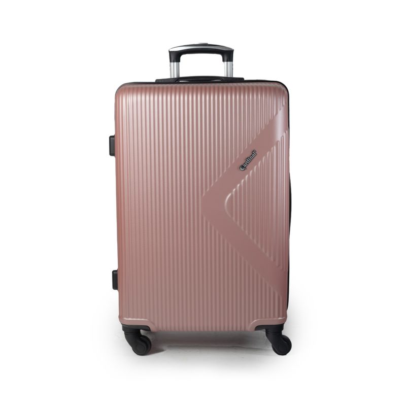 Βαλίτσα trolley Cardinal μεσαία/μεγάλη 2010/60/70 cm ροζ χρυσό