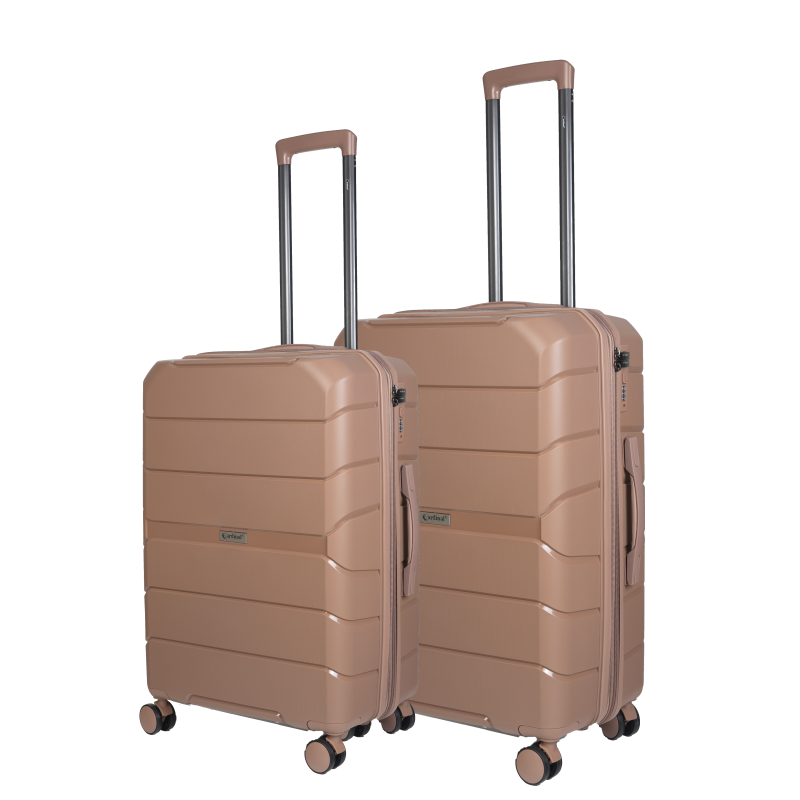 Βαλίτσα trolley Επεκτάσιμη Elusive Cardinal (PP) μεσαία/μεγάλη 2016/60/70 cm ροζ χρυσό