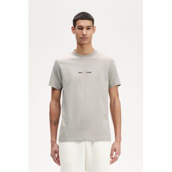 Fred Perry Ανδρική Μπλούζα Embroidered T-Shirt M4580-181 Γκρι
